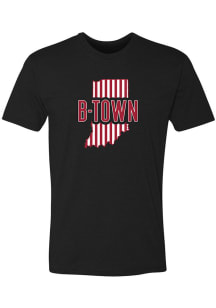Bloomington Black B-Town Pattern Infill Short Sleeve Fashion T Shirt