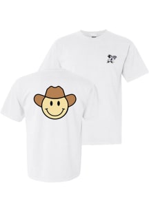 K-State Wildcats Womens White Cowboy Short Sleeve T-Shirt