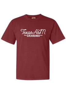 Texas A&amp;M Aggies Womens Maroon Grandma Short Sleeve T-Shirt