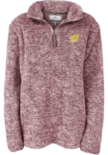 Central Michigan Chippewas Womens Maroon Whitney 1/4 Zip Pullover