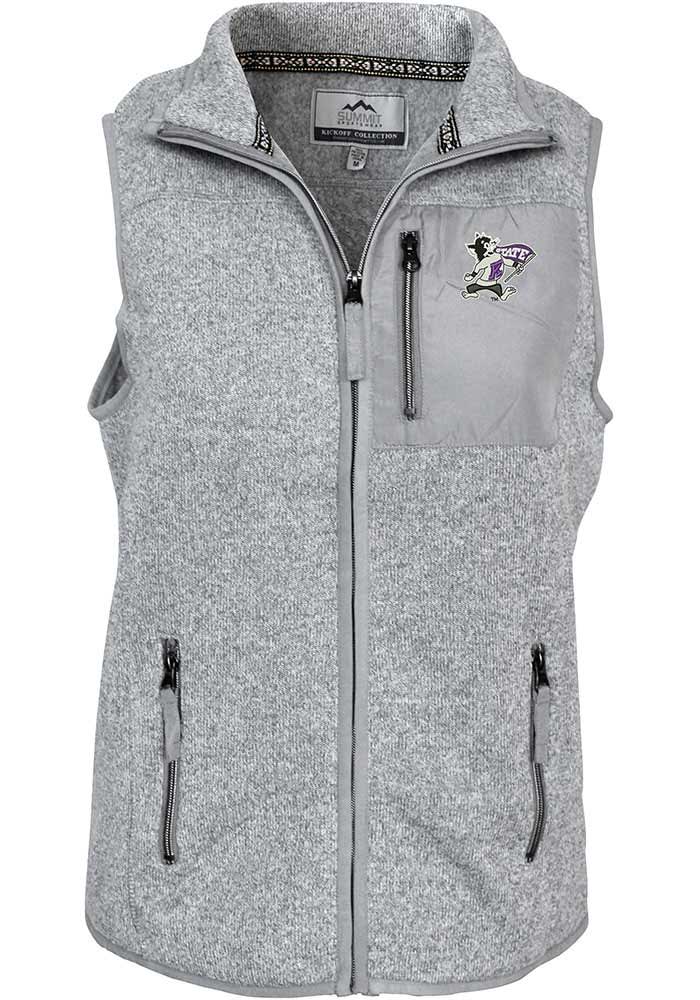 K-State Wildcats Womens Grey Mary Kate Vest