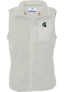 Michigan State Spartans Womens Oatmeal Hannah Vest