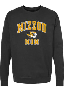Missouri Tigers Womens Black Mom Crew Sweatshirt