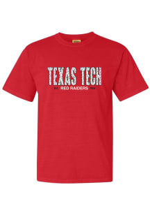 Texas Tech Red Raiders Womens Red Cactus Short Sleeve T-Shirt