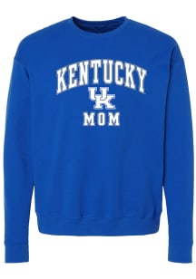 Kentucky Wildcats Womens Blue Mom Crew Sweatshirt