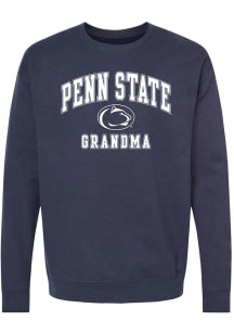 Penn State Nittany Lions Womens Navy Blue Grandma Crew Sweatshirt