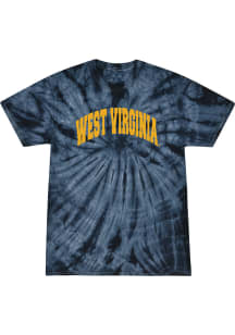 West Virginia Mountaineers Womens Navy Blue Quinn Short Sleeve T-Shirt