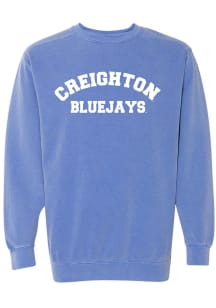 Creighton Bluejays Womens Blue Bailey Crew Sweatshirt