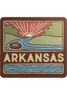 Arkansas Lazy River Raft Stickers