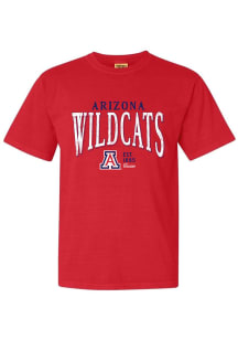 Arizona Wildcats Womens Red Jackie Short Sleeve T-Shirt