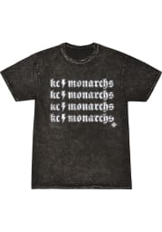 Kansas City Monarchs Womens Black Mineral Short Sleeve T-Shirt