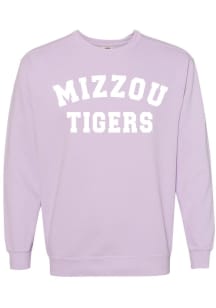 Missouri Tigers Womens Purple Classic Crew Sweatshirt
