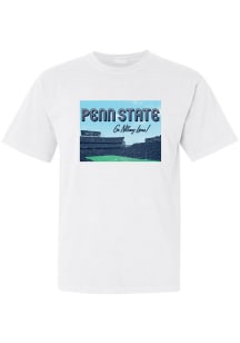 Penn State Nittany Lions Womens White Snapshot Short Sleeve T-Shirt