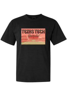 Texas Tech Red Raiders Womens Black Snapshot Short Sleeve T-Shirt