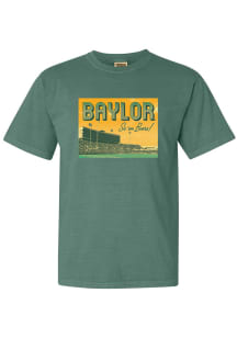 Baylor Bears Womens Green Snapshot Short Sleeve T-Shirt