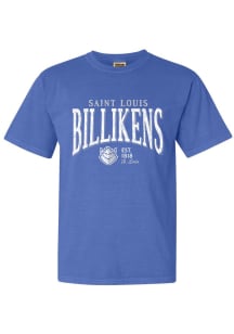Saint Louis Billikens Womens Blue Jackie Short Sleeve T-Shirt