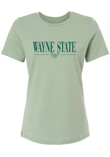 Wayne State Warriors Womens  Stella Short Sleeve T-Shirt