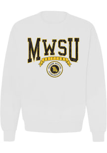 Missouri Western Griffons Womens White Jessie Crew Sweatshirt