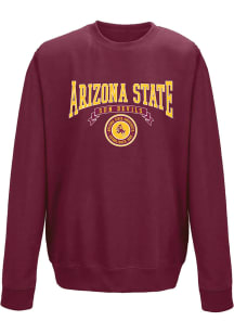 Arizona State Sun Devils Womens Maroon Jessie Crew Sweatshirt