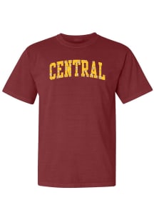 Central Michigan Chippewas Womens Brown Comfort Colors Short Sleeve T-Shirt