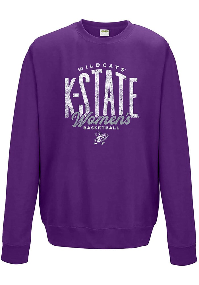 K-State Wildcats Womens Pink Jessie Crew Sweatshirt