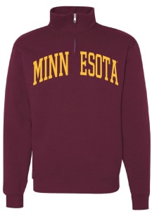 Womens Maroon Minnesota Golden Gophers Jamie Qtr Zip