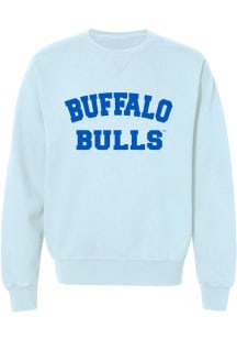 Buffalo Bulls Womens Light Blue Classic Jessie Crew Sweatshirt