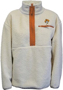 Summit Sportswear Oklahoma State Cowboys Womens Orange Nina Qtr Zip