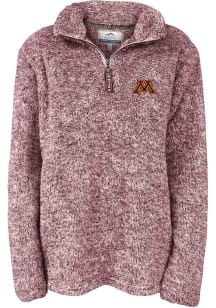 Womens Maroon Minnesota Golden Gophers Whitney Qtr Zip