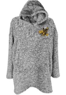 Womens Iowa Hawkeyes Black Summit Sportswear Macy Hooded Sweatshirt