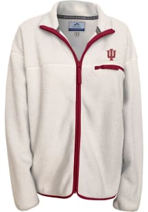 Womens Oatmeal Indiana Hoosiers Paige Light Weight Jacket