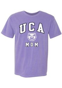 Central Arkansas Bears Womens Lavender Mom Short Sleeve T-Shirt