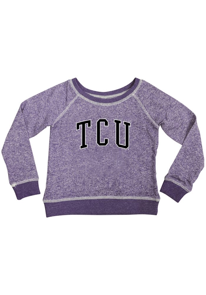 TCU White Frog 3/4 Sleeve Twirl Bodysuit main image 1