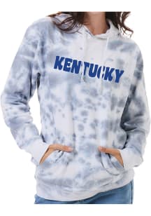 Kentucky Womens Grey Script Hooded Sweatshirt