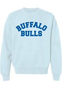 Summit Sportswear Buffalo Bulls Womens Light Blue Classic Block Crew Sweatshirt