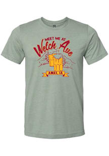 Summit Sportswear Ames Green Welch Ave Short Sleeve Fashion T Shirt