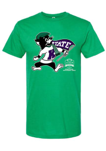 K-State Wildcats Green Summit Sportswear Aer Lingus College Football Classic Short Sleeve T Shirt