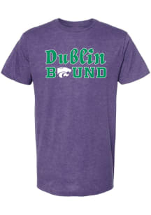 K-State Wildcats Purple Summit Sportswear Aer Lingus College Football Classic Short Sleeve T Shirt