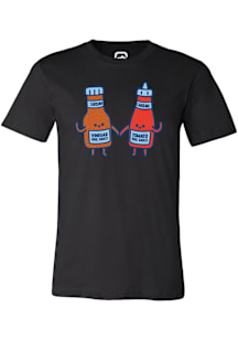 Summit Sportswear North Carolina Black BBQ Friends Short Sleeve Fashion T Shirt