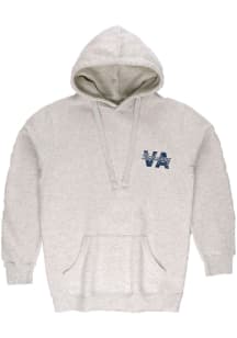 Summit Sportswear Blacksburg Mens Oatmeal GREETINGS FROM Long Sleeve Hoodie
