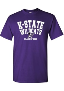 K-State Wildcats Purple Summit Sportswear Class of 2029 Short Sleeve T Shirt