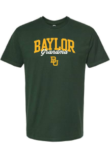 Summit Sportswear Baylor Bears Womens Green Grandma Short Sleeve T-Shirt
