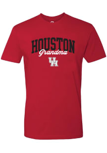 Summit Sportswear Houston Cougars Womens Red Grandma Short Sleeve T-Shirt