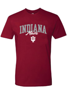 Indiana Hoosiers Crimson Summit Sportswear Mom Short Sleeve T-Shirt