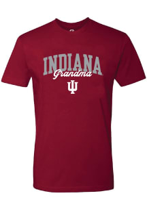 Indiana Hoosiers Crimson Summit Sportswear Grandma Short Sleeve T-Shirt