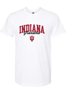 Indiana Hoosiers White Summit Sportswear Grandma Short Sleeve T-Shirt