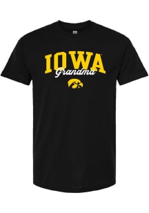 Iowa Hawkeyes Black Summit Sportswear Grandma Short Sleeve T-Shirt
