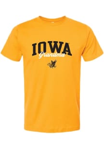 Iowa Hawkeyes Gold Summit Sportswear Mom Short Sleeve T-Shirt