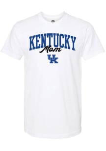 Summit Sportswear Kentucky Wildcats Womens White Mom Short Sleeve T-Shirt