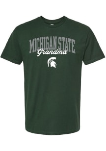 Michigan State Spartans Green Summit Sportswear Grandma Short Sleeve T-Shirt